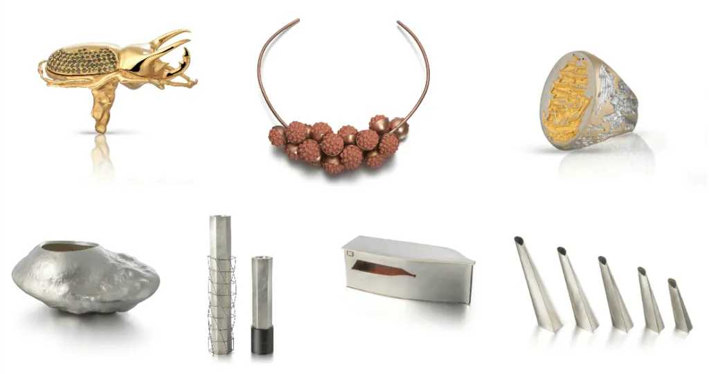 Talented Jewellers and Silversmiths Selected For Goldsmiths’ Fair Graduate Bursary Programme Collage