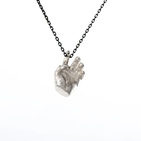 Solitary | Silver Hand Pendant