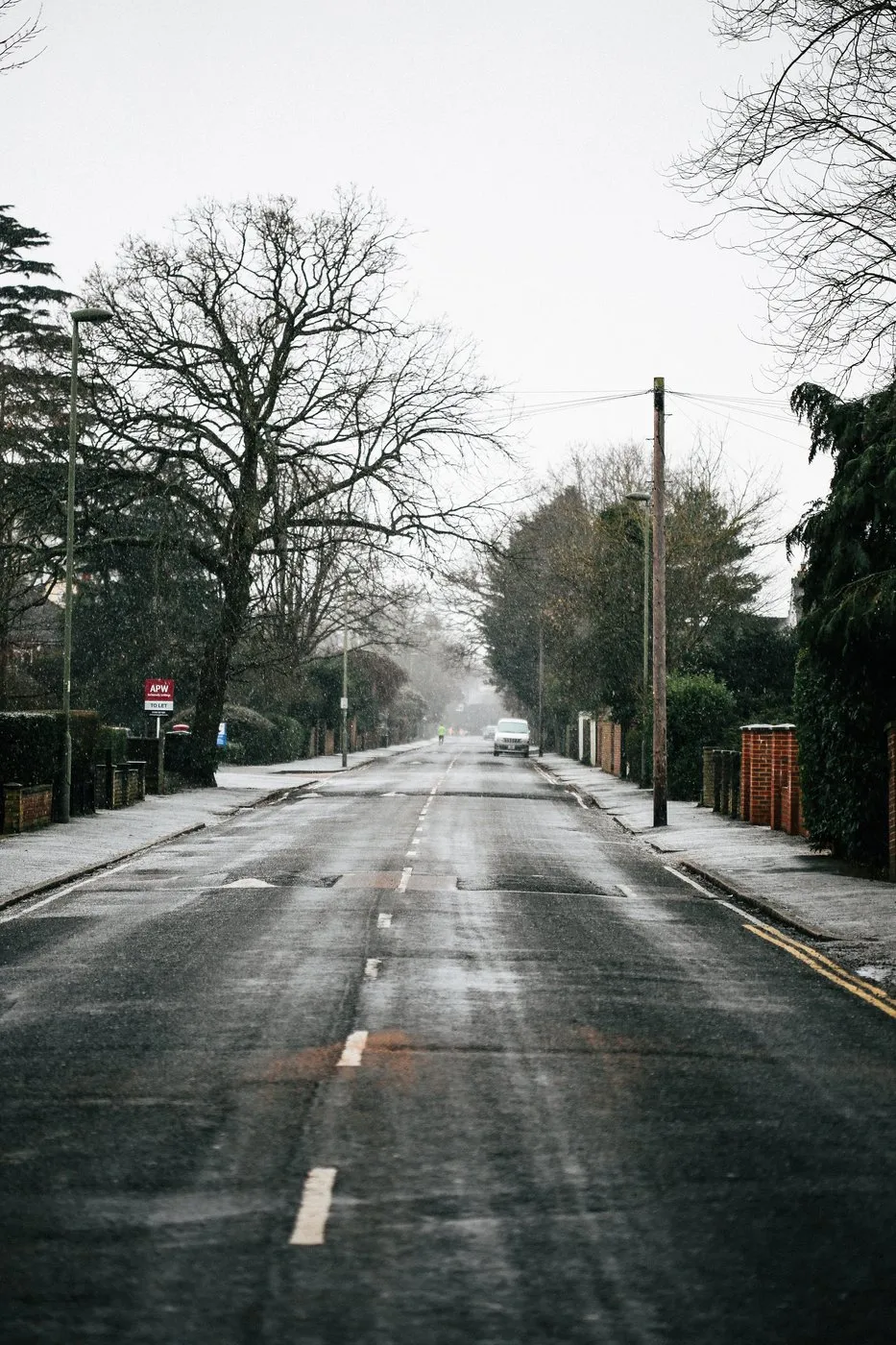 Dovile Bertulyte England Winter Snow Street