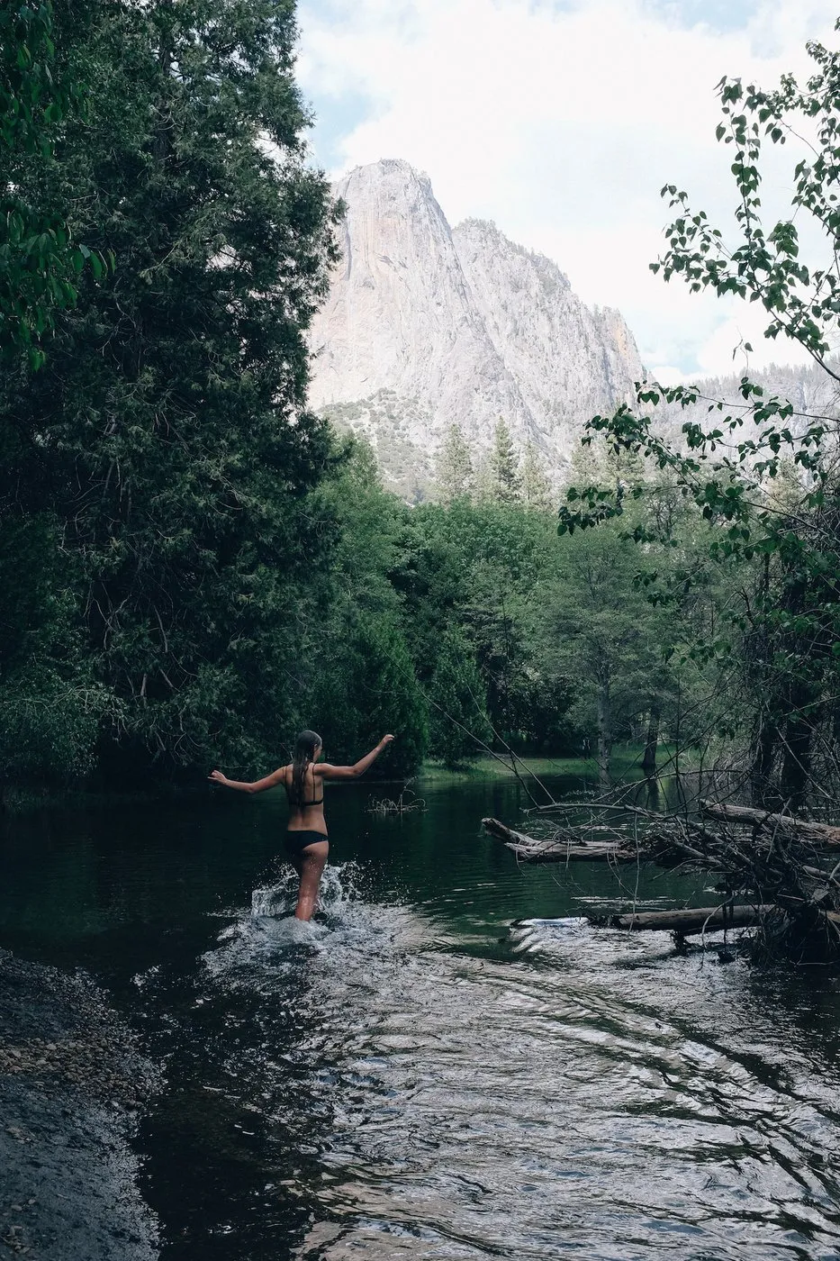 Dovilė Bertulytė Yosemite hike