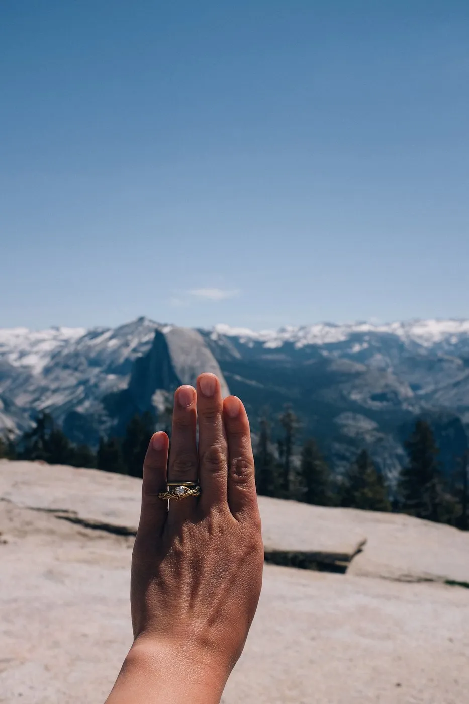 Dovilė Bertulytė Yosemite hike